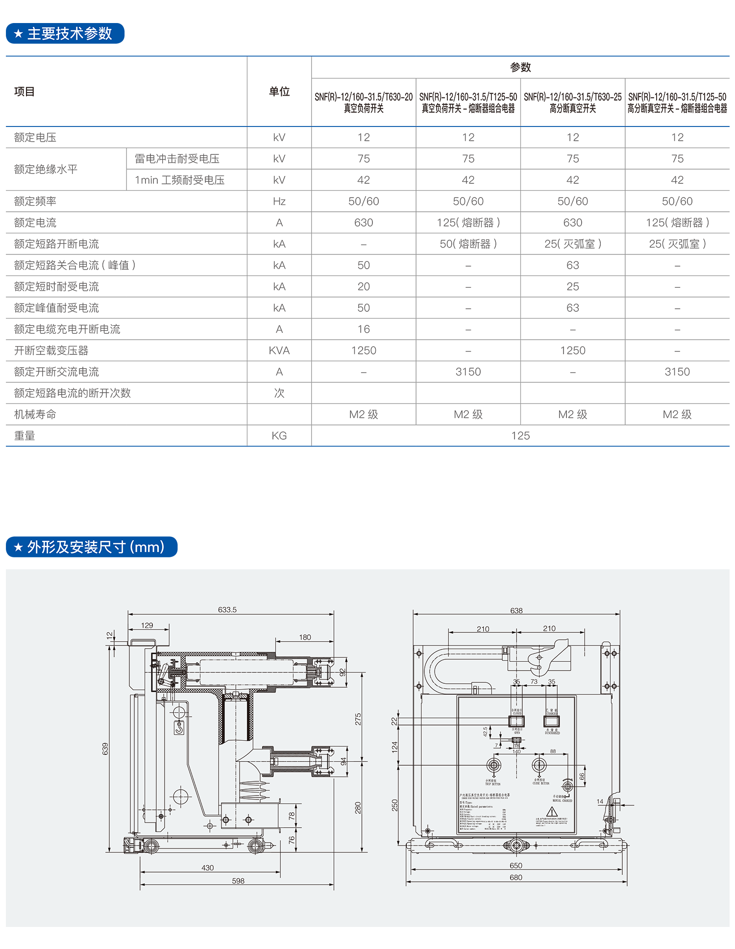 SNF(R)-12 160-31.5户内高压真空负荷开关-熔断器组合电器.png